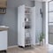 Tuhome Idaho Dresser with 2-Door Cabinets and Drawer, White ALB8991 - alternate 6